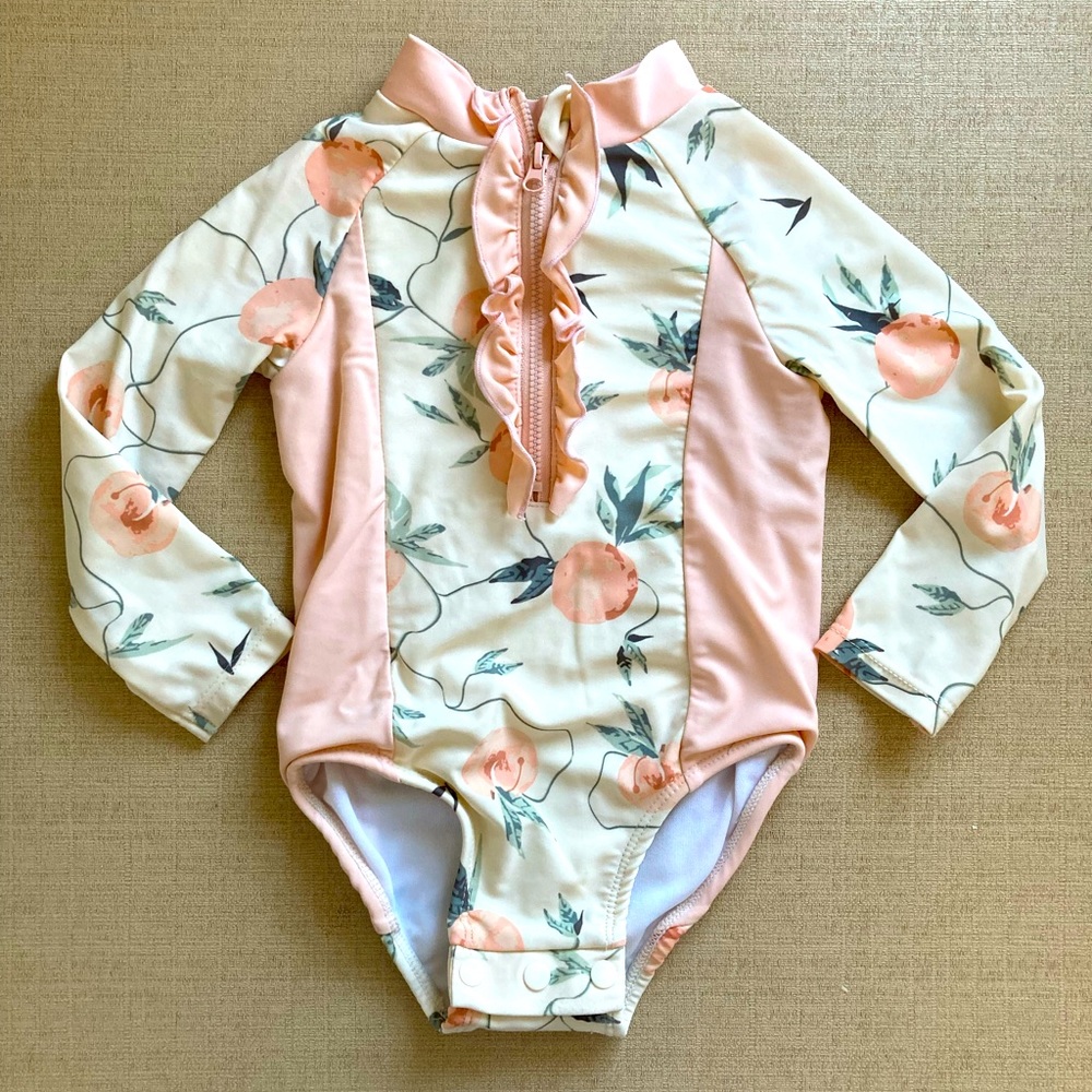 Jessica Simpson One Piece Swimsuit Sz 18 Mos - Picture 1 of 1